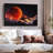 " Blood Red Moon Wall Art "-1046384983