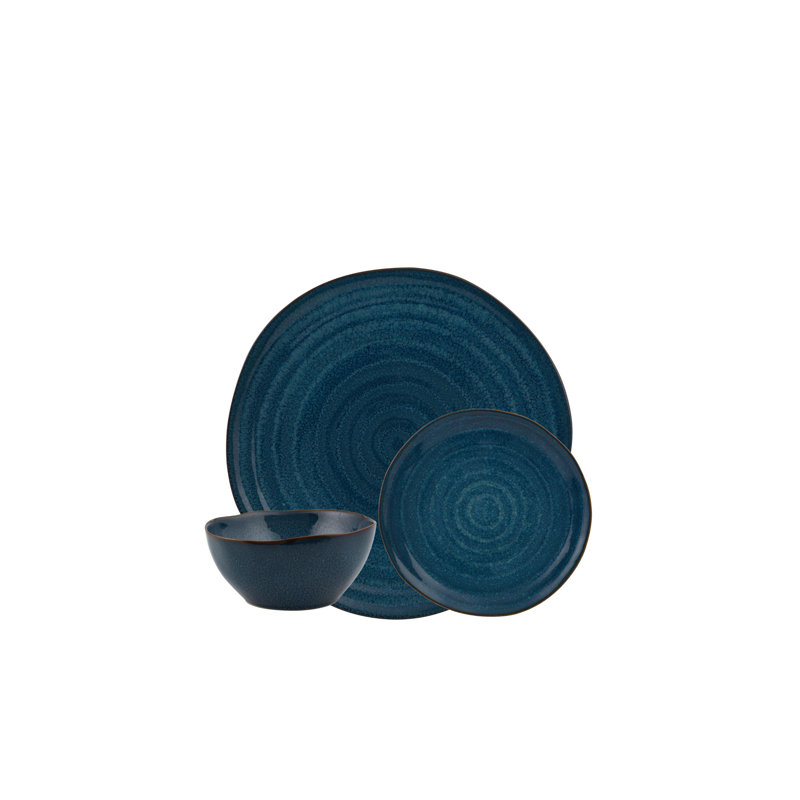 Gemstone Lapis Lazuli Stoneware Dinnerware Set