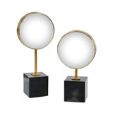 Hellenic Mirror Sculptures, Set of 2