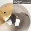Glass Semi Flush Mount 2-lights E27 gold