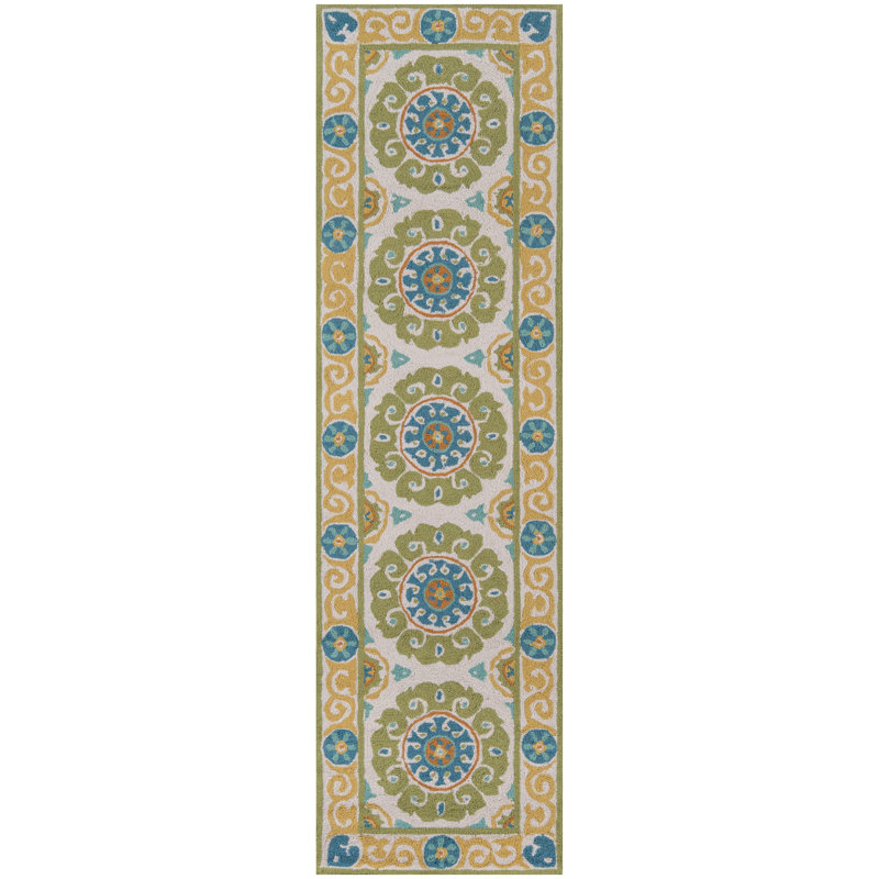 Roeser Wool Oriental Indoor Rug, Runner 2'3" x 8'