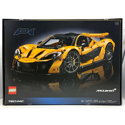 LEGO Technic McLaren P1 with V8 Piston Engine Building Set, 3893 Pieces, Age 18+