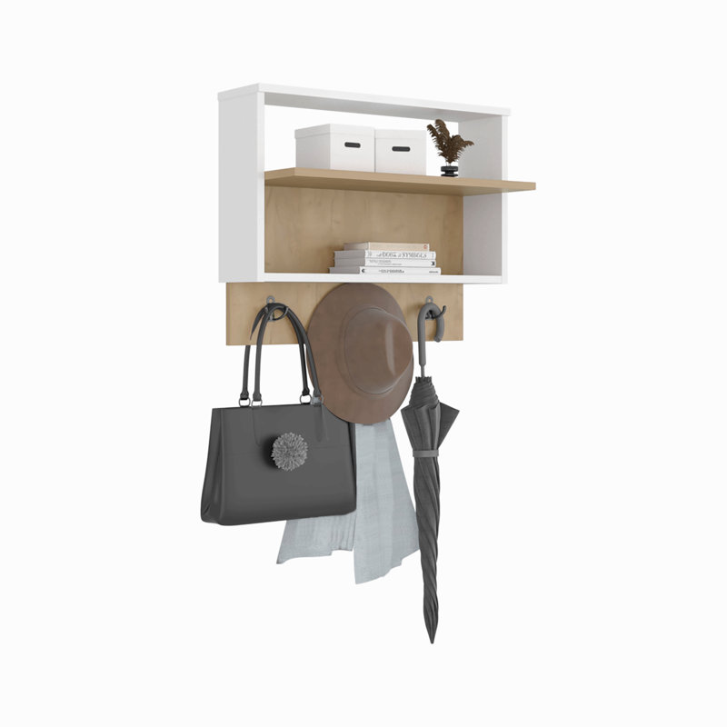 Console avec tablette ouverte, conception mince, solution de rangement moderne pour le vestibule ou le salon