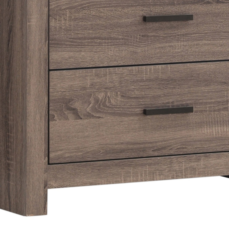 Alferetta 21.75'' W Nightstand, Barrel Oak
