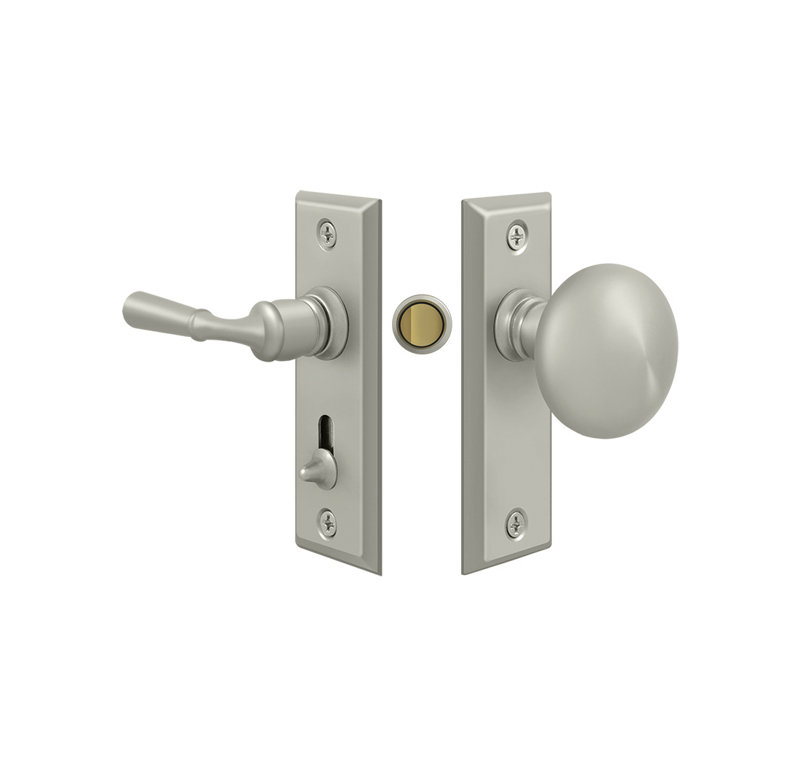 Handle With Knob, Brushed Nickel