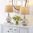 Glass USB Table Lamp