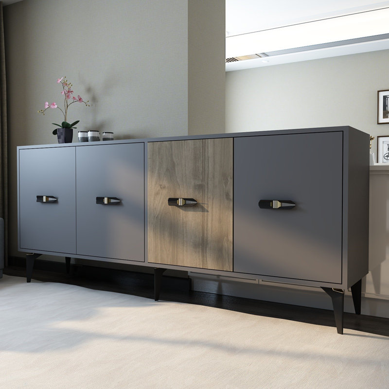 Console, Anthracite / gris