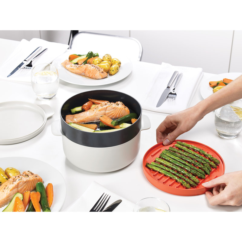 M-Cuisine Microwave 4-Piece Stackable Cooking Set