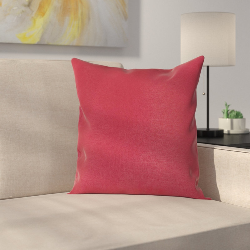 Modway Convene Outdoor Patio Pillow Set, Red