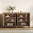 29.1"W Fluted Panel Sideboard  With 2 Adjustable Shelves-1984256716-1993240160