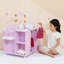 Teamson Kids Olivia Little World Twinkle Stars Princess 4-in-1 Baby Dolls Baby Doll Changing Station Furniture