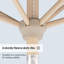 Avianna 270cm Market Parasol-908002451-908002450