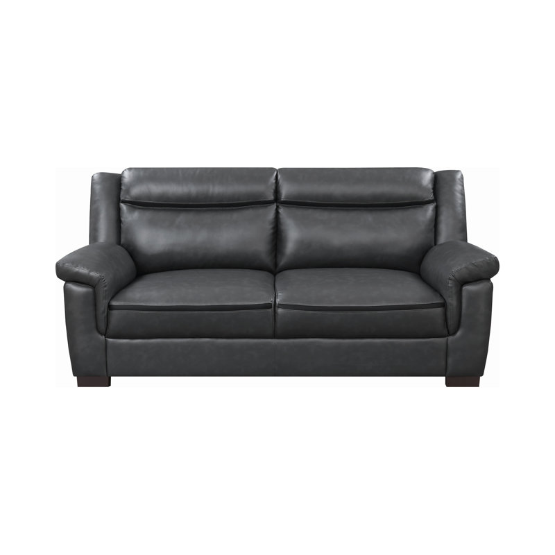 Zooey 78.5 " Faux Leather Sofa