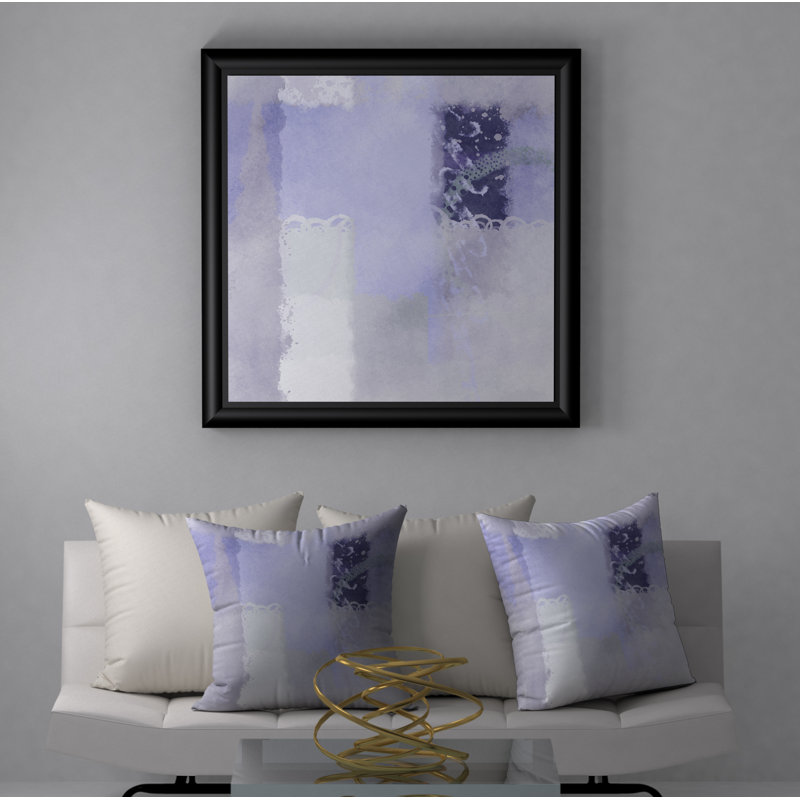 Petite housse de coussin décorative carrée/insert, 24" X 24"