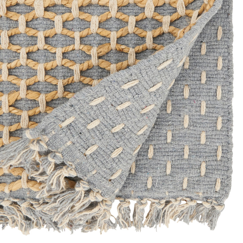 Rustic Rope Table Runner, Gray
