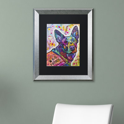 « k-9 patrol grande-003 », reproduction d’art sur toile