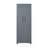 Broom Storage Cabinet With Locking Doors And Shelves, 65" H Metal Storage Cabinet With Hanging Rod & S-Hooks, Cleaning Tool Storage Cabinet Grey-126366479-126366478