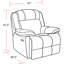 Canapé inclinable électrique et deux fauteuils inclinables Milladore-109213279