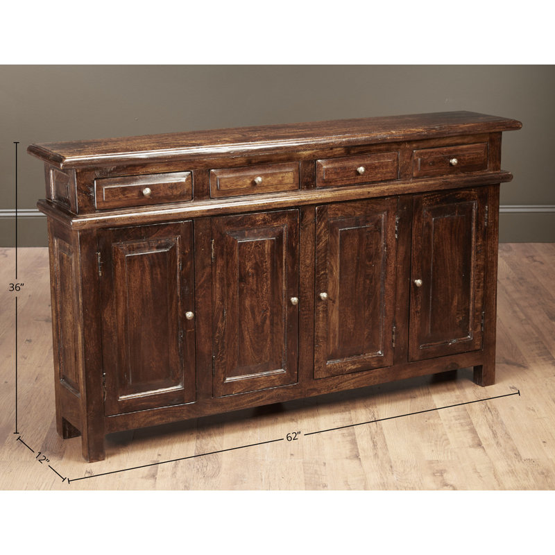 Buffet 4 tiroirs Gyrth, Pacane