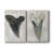 Watercolor Sharks Tooth I-Premium Gallery Wrapped Canvas -Ready to Hang-1638654780