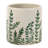 Botanical Fern Stoneware Planter