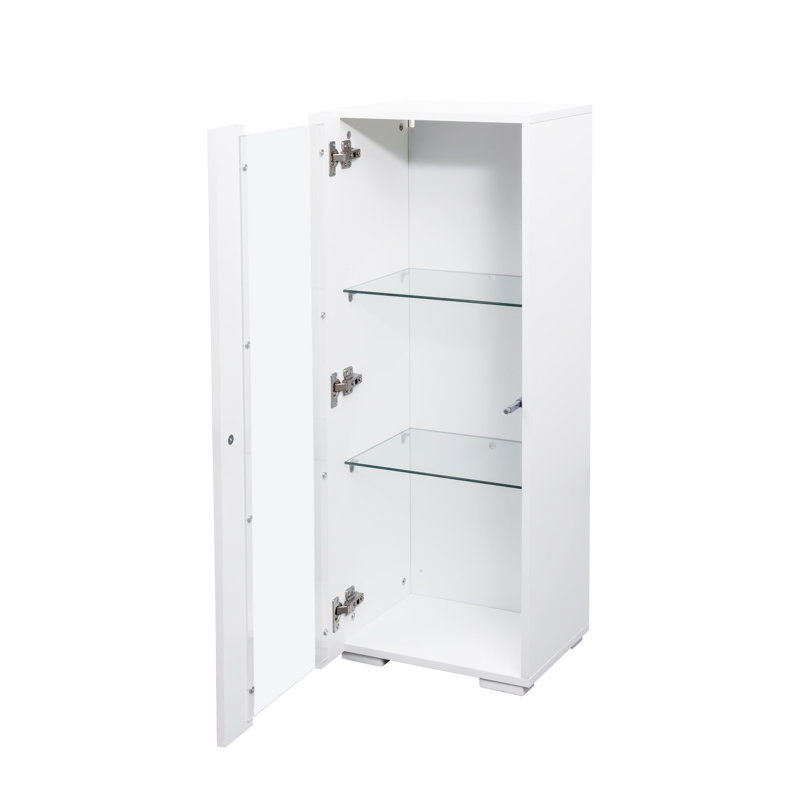 Armoires de rangement avec lampe en aluminium