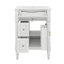 Ensemble de meuble-lavabo 24 po avec lavabo, ensemble de meuble-lavabo autoportant avec tiroir rabattable, 2 tiroirs et tablette réglable-121081716-121081717