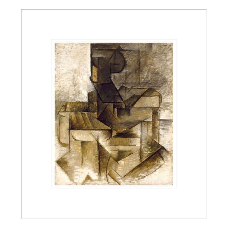 «The Rower» par Pablo Picasso, impression giclée sur cadre, H 15,38 po x l 13,75 po