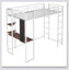 Lit mezzanine en métal avec tablettes et bureau Cipolla-1156704439