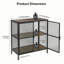 Buffet polyvalent avec rangement avancé et design élégant