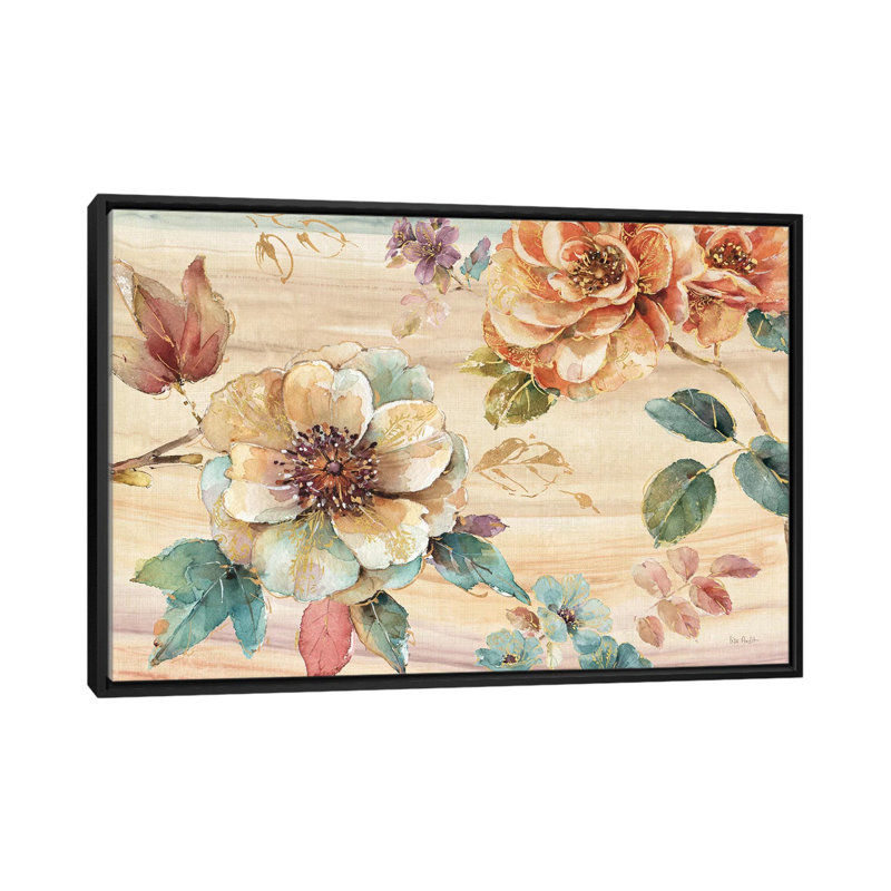 « épices nature i », impression sur toile, H 18 po x l 26 po x P 1,5 po, Pas de tapis, Toile avec cadre noir