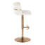Tabouret tournant à hauteur réglable Arabelle-89129287