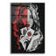  «Ace Temptation» par Ann Klee, art mural en verre acrylique, 16 po x 24 po