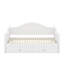 Lit de jour simple en bois allongé avec tiroirs de rangement, canapé-lit en bois pour le salon-407497700