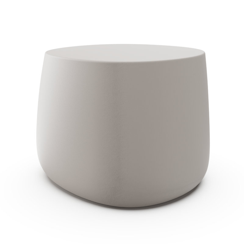 Stone Low Table, Ecru