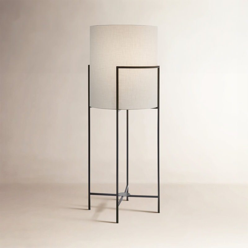 Lampe sur pied d'extérieur à DEL 49,5 po Garridan