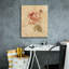 «Rose On Cracked Linen» par Cheri Blum, art mural sur toile-254928836