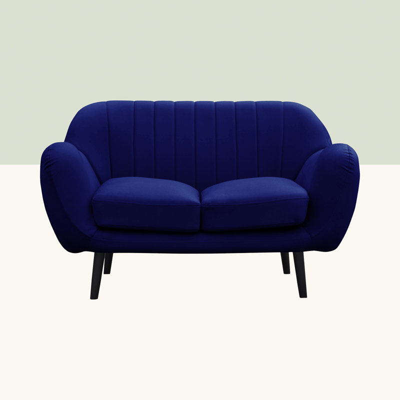 Cooper Loveseat, Dark Blue