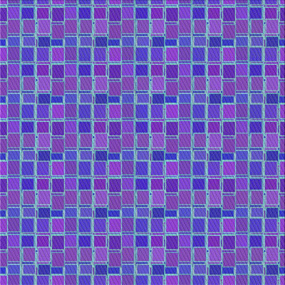 Tapis mauve / bleu Diezel