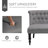 Ericson Upholstered 47.25'' Loveseat-263861335