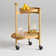 Por Favor Wood Bar Cart