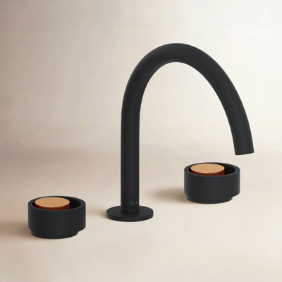 Eclissi Widespread Lavatory Faucet With C-Spout
