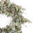 24" Artificial Farmhouse Spring Fall Blossoms Cluster Greenery Eucalyptus Front Door Wreath