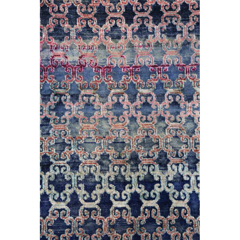 Silk Treasures One-of-a-Kind Rectangle 7'10" X 10'6" Area Rug