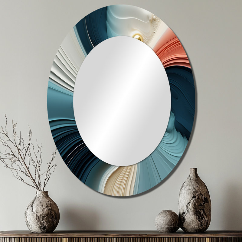 Miroir mural Spiral Miracle of Cosmic Delight, 40 po x 30 po