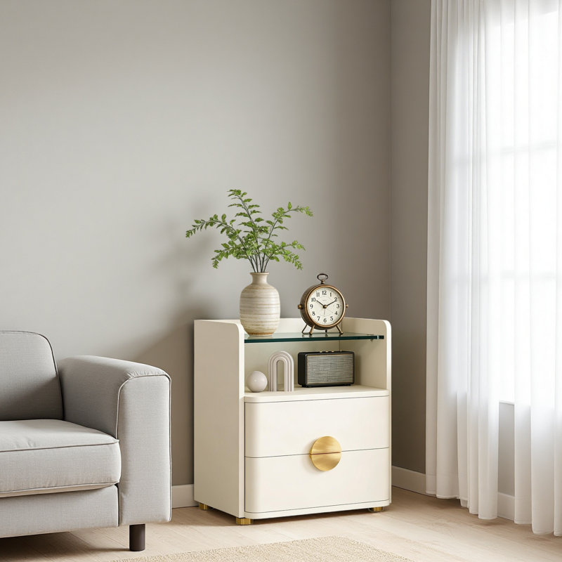 Armoire d'appoint, table de chevet, table de chevet avec rangement