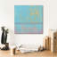  «Desire 1» par Carol Young, art mural sur toile, 18 po x 18 po