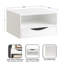 Adeana Poplar Solid Wood Floating Shelf with Drawer-1897072570