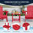 Adirondack Outdoor Side Table, All Weather Use Double Layer Patio Side Table, HIPS Rectangular End Table-114792281