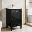 Meuble-lavabo de salle de bain avec lavabo, tablette réglable et tiroir inclinable-993786028